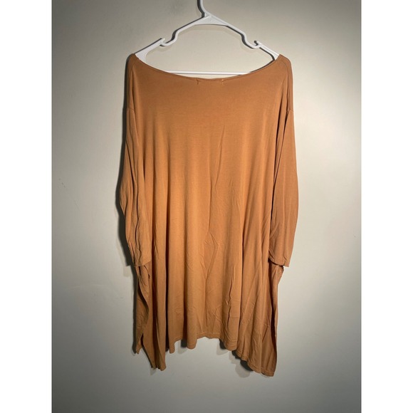 Free People Beach Big Dipper Oversized Tee Tan Size XS/S Casual Layered Breezy - Picture 6 of 11